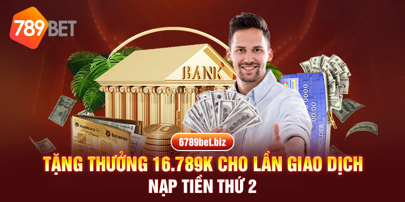 Khuyến mãi thưởng 50% cho lần nạp tiền thứ 2